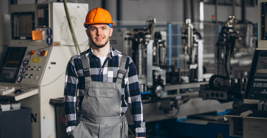 Trabalhador em ambiente industrial representando Atualizações Relacionadas à NR-1 e seus impactos nas rotinas empresariais